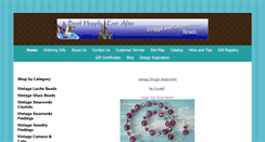 Desktop Screenshot of beadhappilyeverafter.com